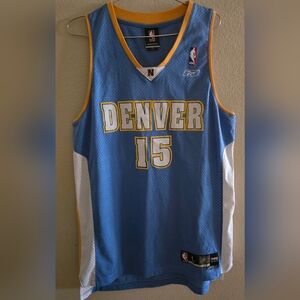 Reebok Denver Nuggets Carmelo Anthony Jersey